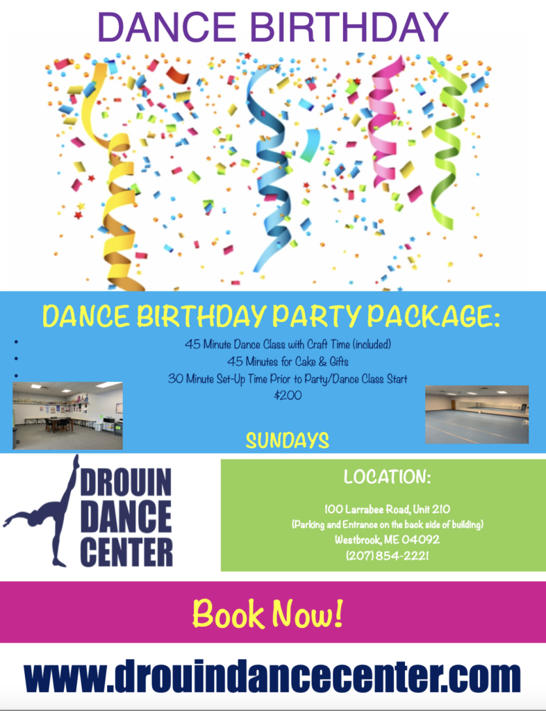Birthday Parties Drouin Dance Center